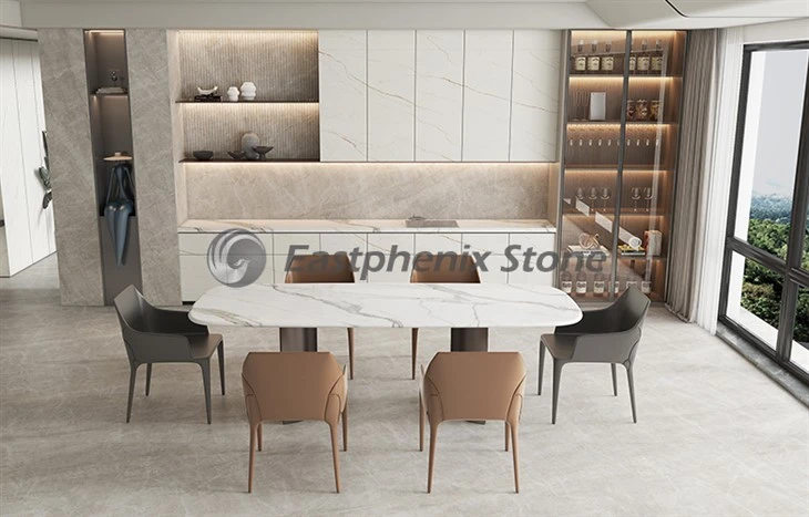 Arabescato Grey Full Body Stone Slab