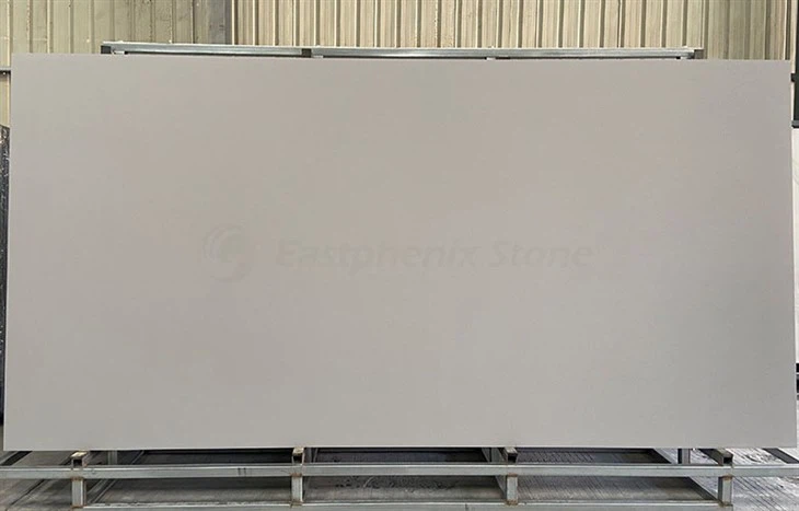 शुद्ध ग्रे हल्के सिन्जेड पत्थर के बड़े स्लैब