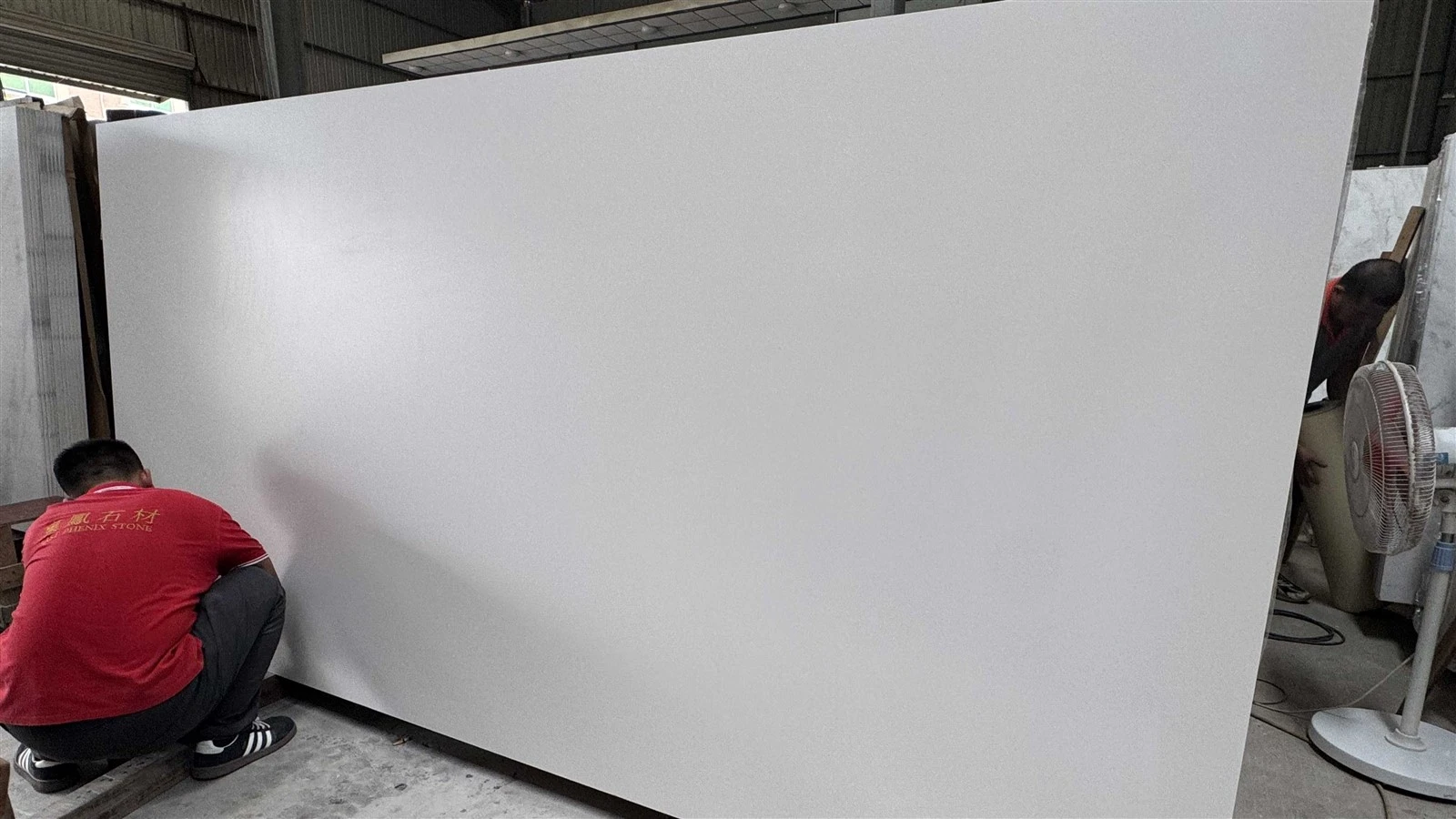 Pure White Large Format Countertop Slab Pure White Large Format Countertop Slab