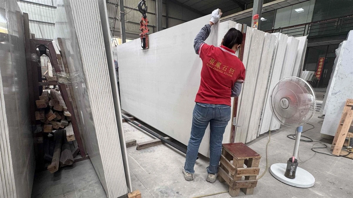 20mm White Sintered Compact Surface Panel 20mm White Sintered Compact Surface Panel
